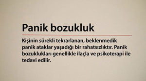 panik bozukluk
